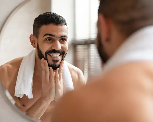 Enhance your facial aesthetics get an estimate for beard transplant in Gurgaon. At SB Trichology, we perform beard transplant surgery using FUT or FUE techniques. Both these methods are very effective with aesthetic looks.